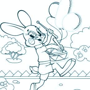 Раскраска Ну погоди