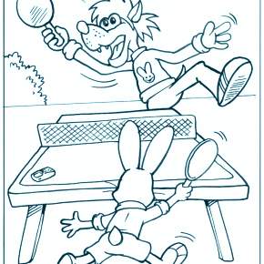 Раскраска Ну погоди