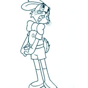 Раскраска Ну погоди