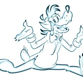 Раскраска Ну погоди