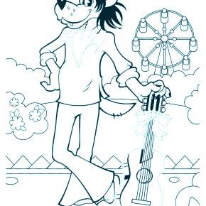 Раскраска Ну погоди