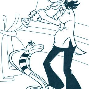 Раскраска Ну погоди