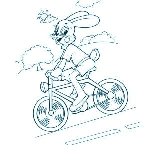 Раскраска Ну погоди