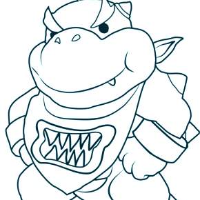 Раскраска Марио