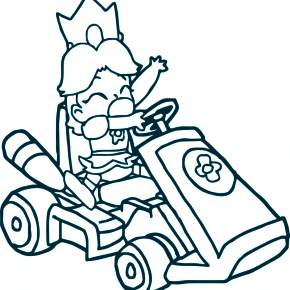 Раскраска Марио