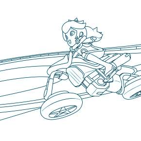 Раскраска Марио