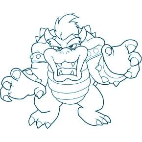 Раскраска Марио