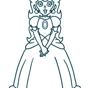 Раскраска Марио