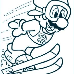 Раскраска Марио