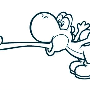 Раскраска Марио