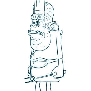 Раскраска Тролли