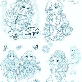 Раскраска кукла Мокси Раскраска кукла Мокси