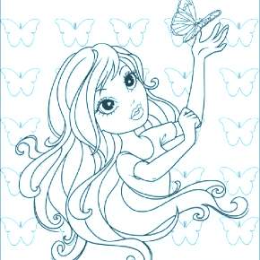 Раскраска кукла Мокси Раскраска кукла Мокси