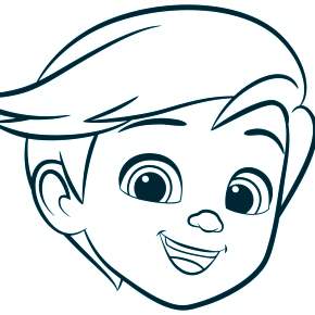 Раскраска Босс Молокосос