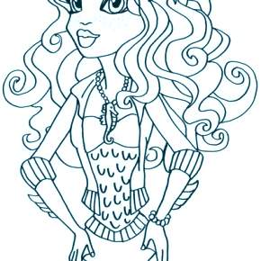 Раскраски Монстры Хай Раскраски Монстры Хай