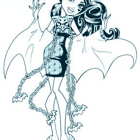 Раскраски Монстры Хай Раскраски Монстры Хай