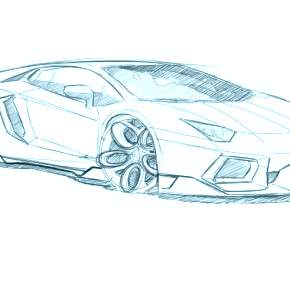 Раскраска Ламборджини