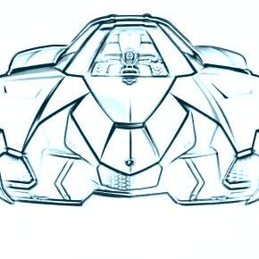 Раскраска Ламборджини