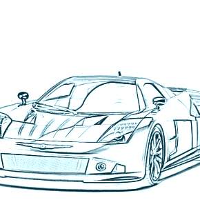 Раскраска Ламборджини