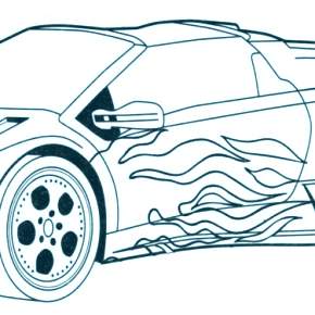 Раскраска Ламборджини