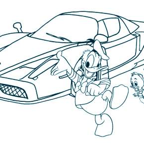 Раскраска Ламборджини