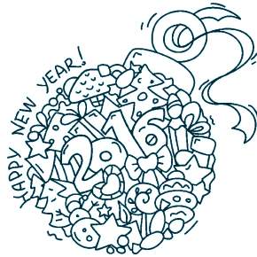 Раскраска елочные игрушки