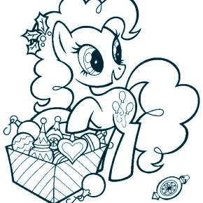 Раскраска елочные игрушки