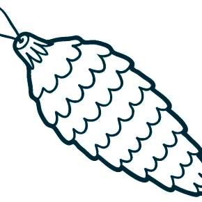 Раскраска елочные игрушки