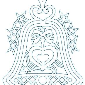 Раскраска елочные игрушки