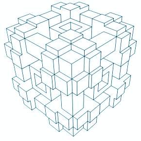 Раскраска кубики