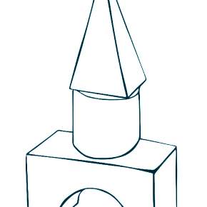 Раскраска кубики