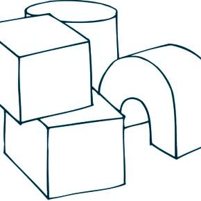 Раскраска кубики