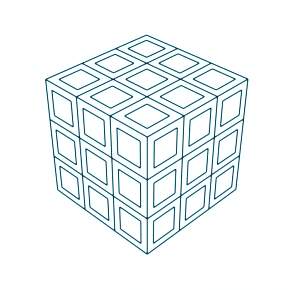 Раскраска кубики