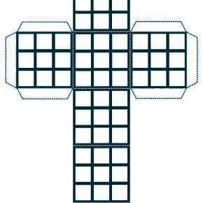 Раскраска кубики