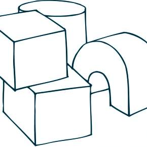 Раскраска кубики