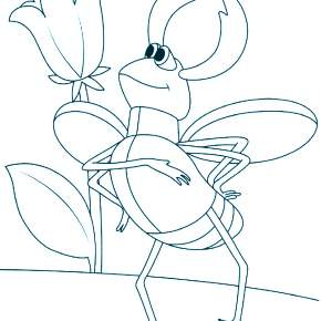 Раскраски Жуки