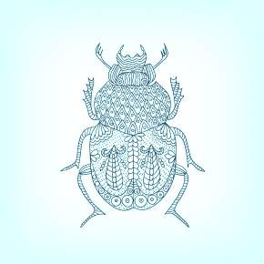 Раскраски Жуки