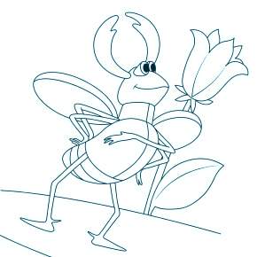 Раскраски Жуки