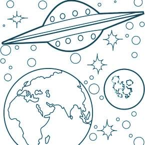 Раскраски Планеты