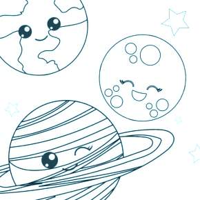 Раскраски Планеты