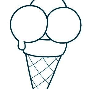 Раскраски мороженое