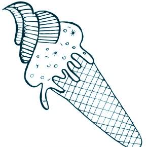 Раскраски мороженое