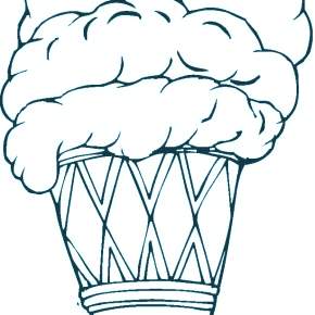 Раскраски мороженое