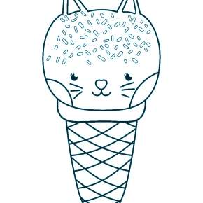 Раскраски мороженое