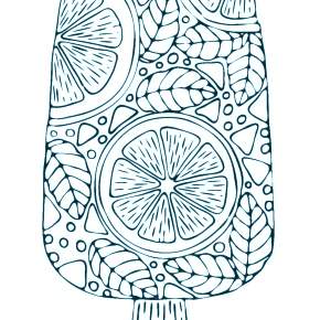 Раскраски мороженое