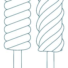 Раскраски мороженое
