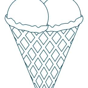 Раскраски мороженое