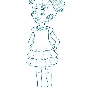 Раскраски Нэнси-Клэнси Раскраски Нэнси-Клэнси