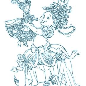 Раскраски Нэнси-Клэнси Раскраски Нэнси-Клэнси