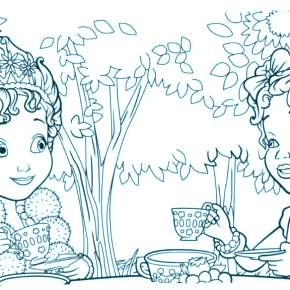 Раскраски Нэнси-Клэнси Раскраски Нэнси-Клэнси